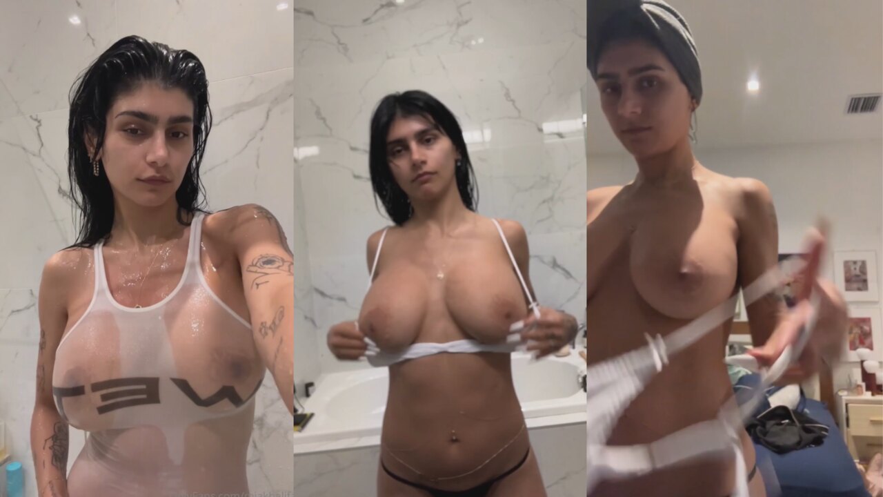 Mia Khalifa Submit Bathe Video Leaked