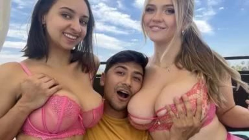 Angie Faith And Hailey Rose – MFF Threesome With Max Fills Video Leaked