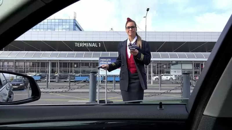 CzechStreets Stewardess Andrea Video Leaked